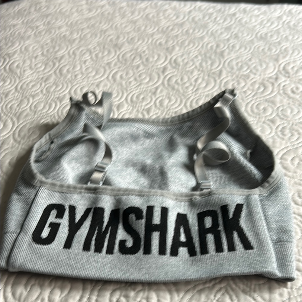 Gymshark Light Gray Sports Bra